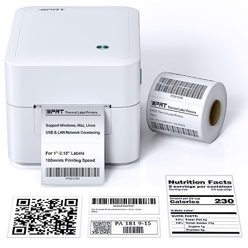 Thermal Barcode Printer with Bluetooth & USB Connection A58457