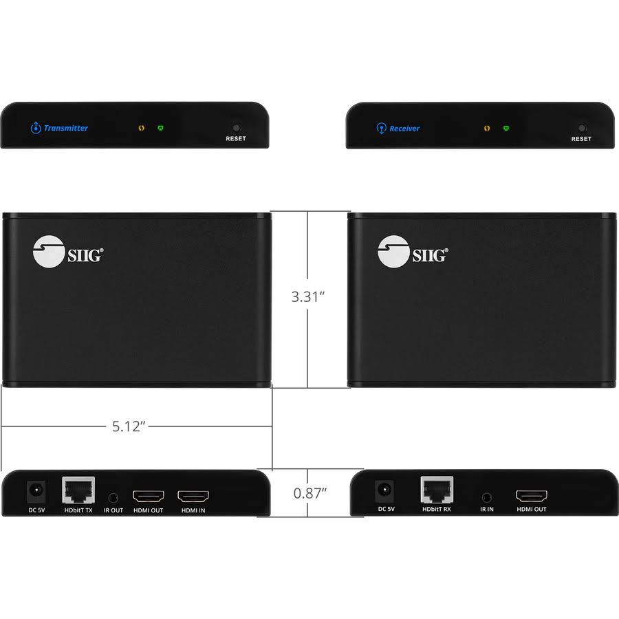 HDMI Over Cat6 Extender with IR and Loop-out A8884