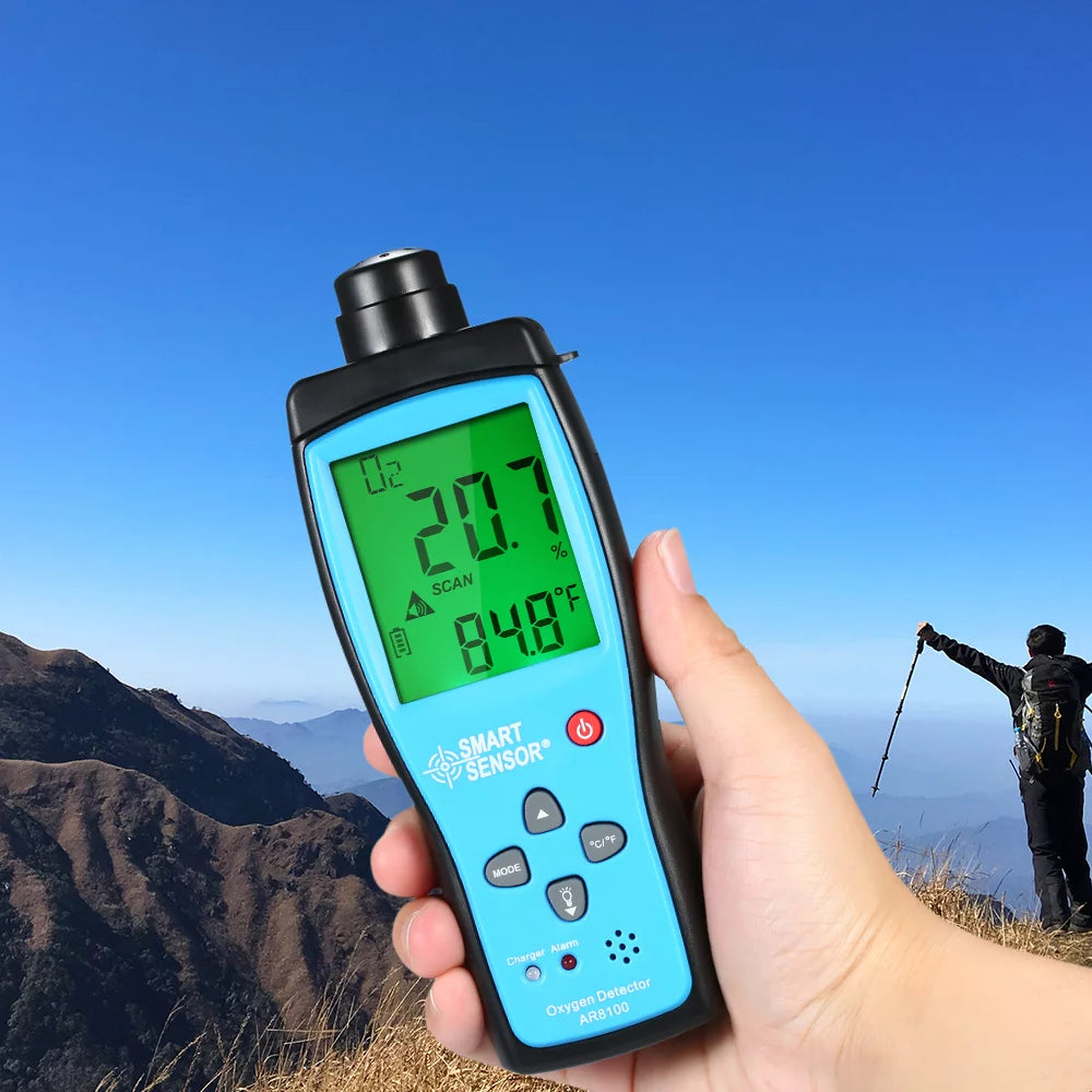 Handheld Digital Oxygen Meter J197