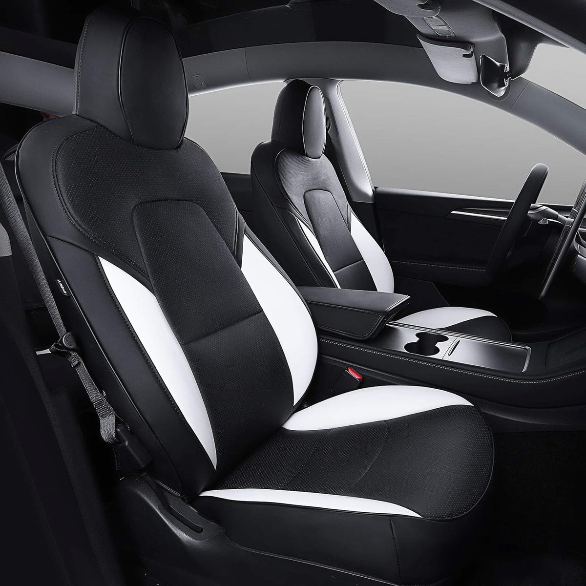 PU Leather Car Seat Cover for Tesla Model 3 I71693