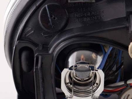 Black Projector Headlight Set with Fog Lights S174