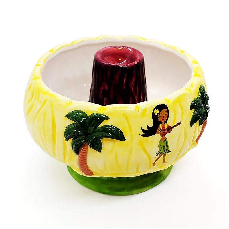 Ceramic Tiki Bowl Cocktail Drinkware B191
