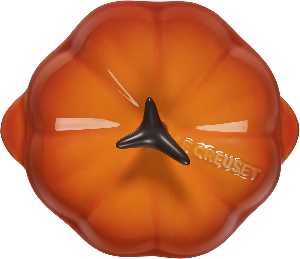 Stoneware Figural Pumpkin Petite Cocotte, 12oz, Persimmon P1875