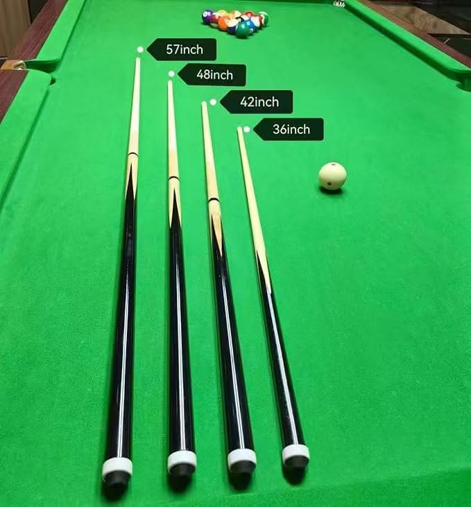 Hardwood Pool Cue Stick Set of 2/4 with 13mm Tip Z7326