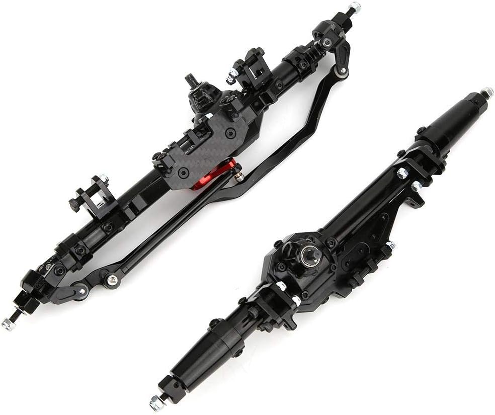 2pcs Aluminum Alloy Front Rear Axle for RC Climbing Car T487
