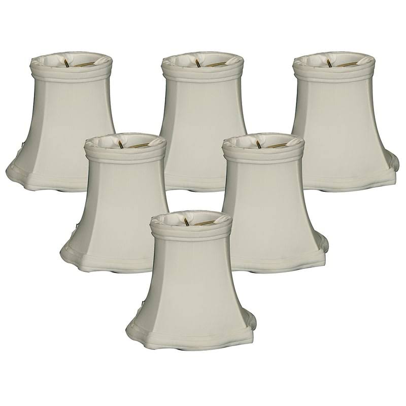 5 Shantung Bell Candelabra Shade Set of 6 Y246399
