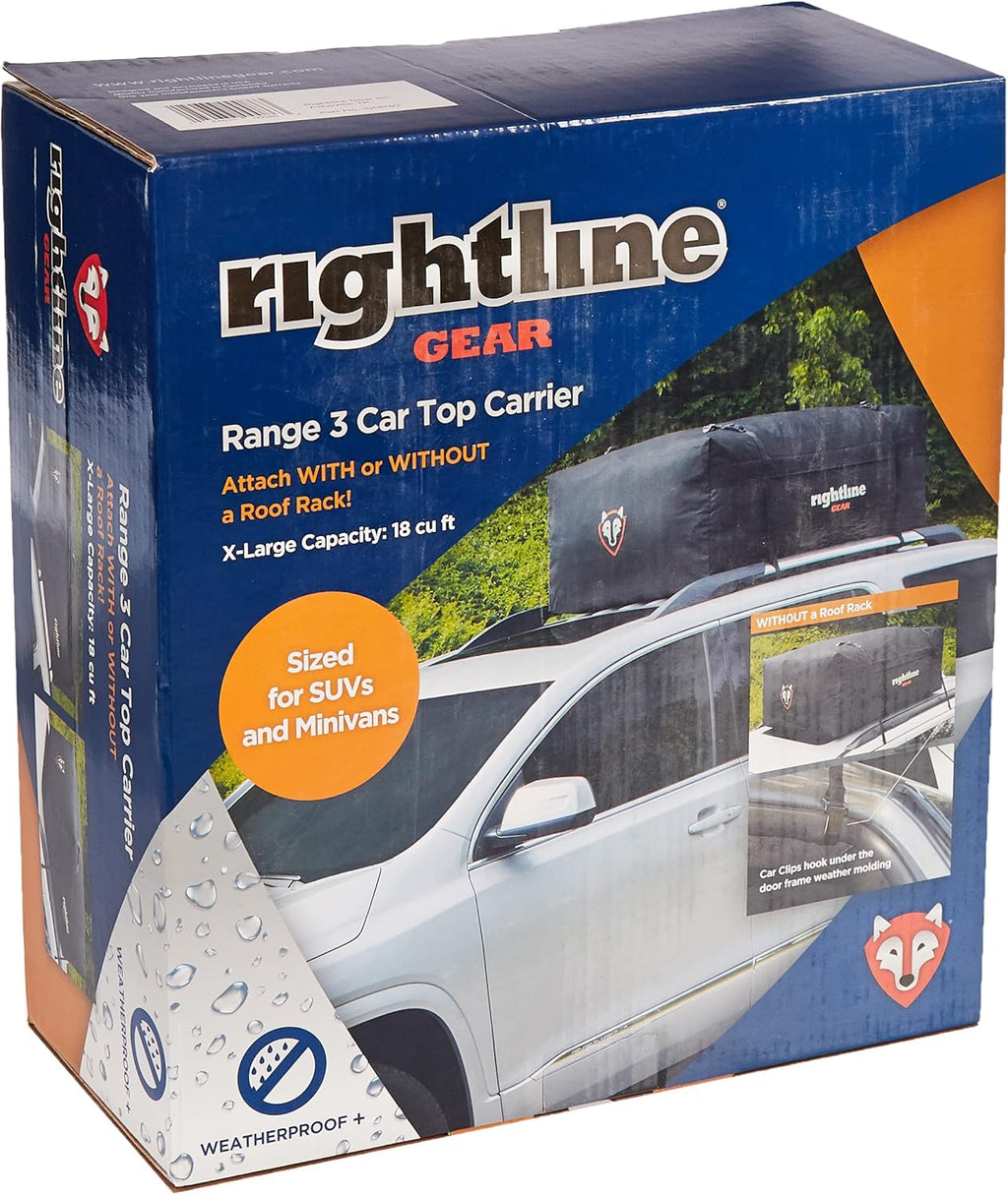 15 cu ft Weatherproof Car Top Carrier U762