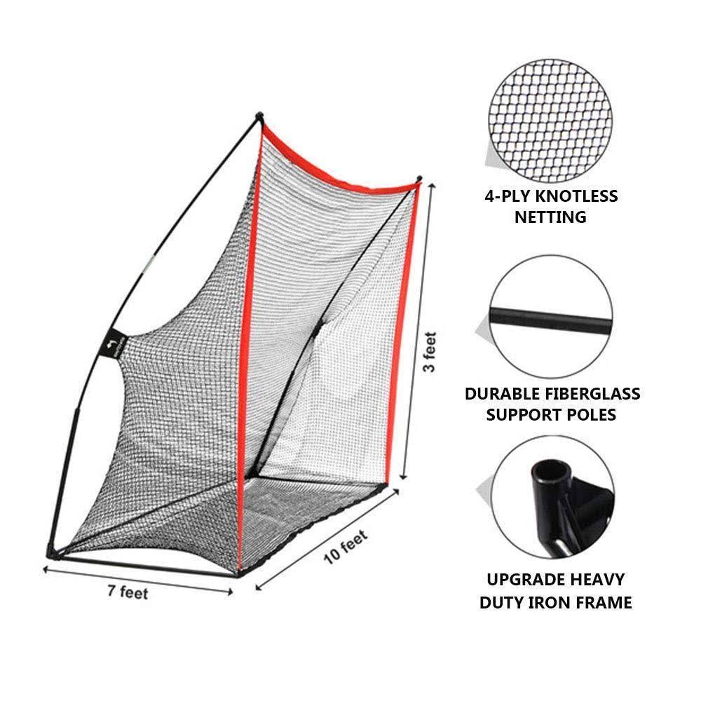 4 in 1 Golf Practice Set 10x7ft with Carry Bag V52697