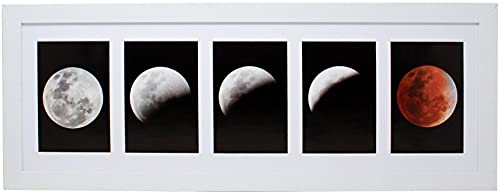 Black Gallery Picture Frame with Five 4x6 Openings Z34525