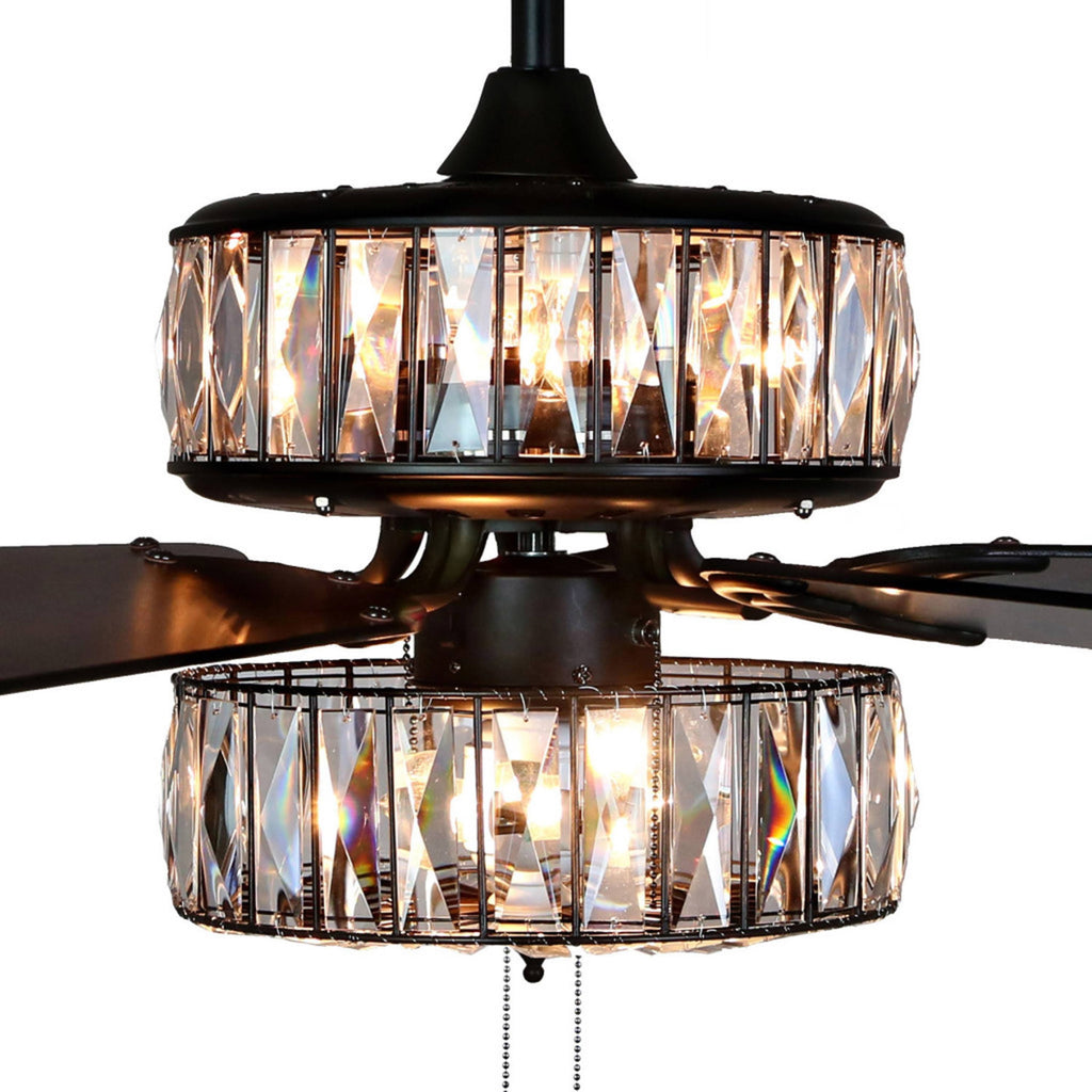 52x22 LED Ceiling Fan with Light F117