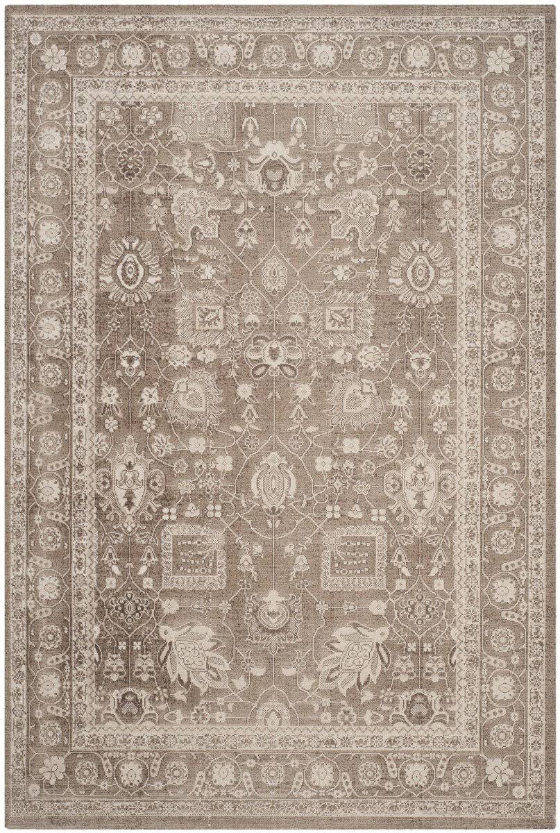 Beige Rectangle Rug X712067