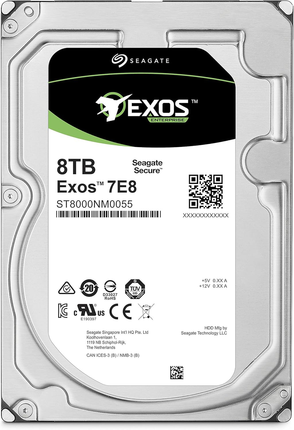 8TB 3.5 HDD 7200RPM SATA Internal Bare Drive X449