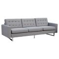 Gray Fabric Sofa L65221