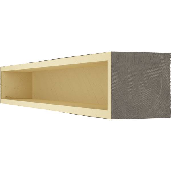 Sandblasted Faux Wood Fireplace Mantel Q29645