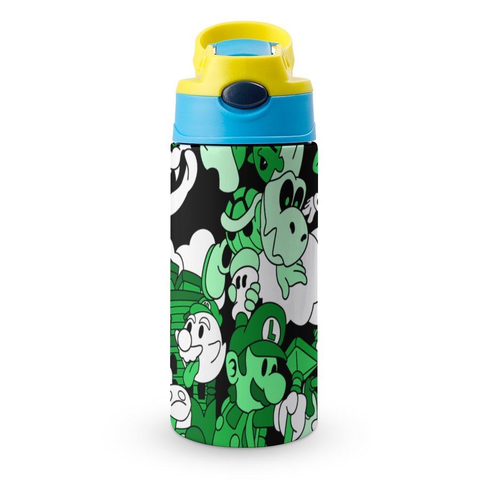 Insulated Stainless Steel Water Bottle with Straw D936