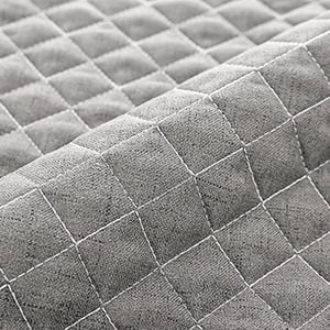 Grey L-Shaped Sectional Couch Cover Furniture Protector N203
