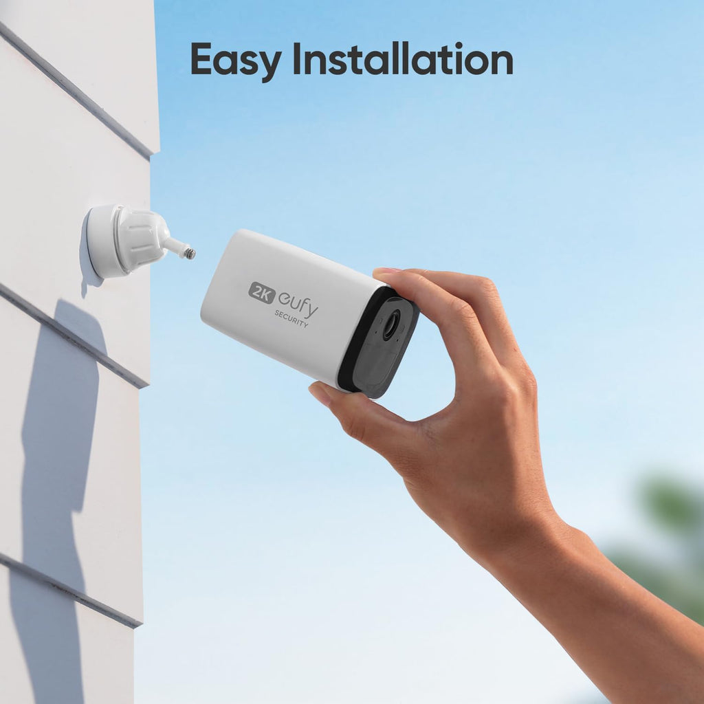 Wireless Outdoor Camera with 2K Resolution and Dual Cameras U95157