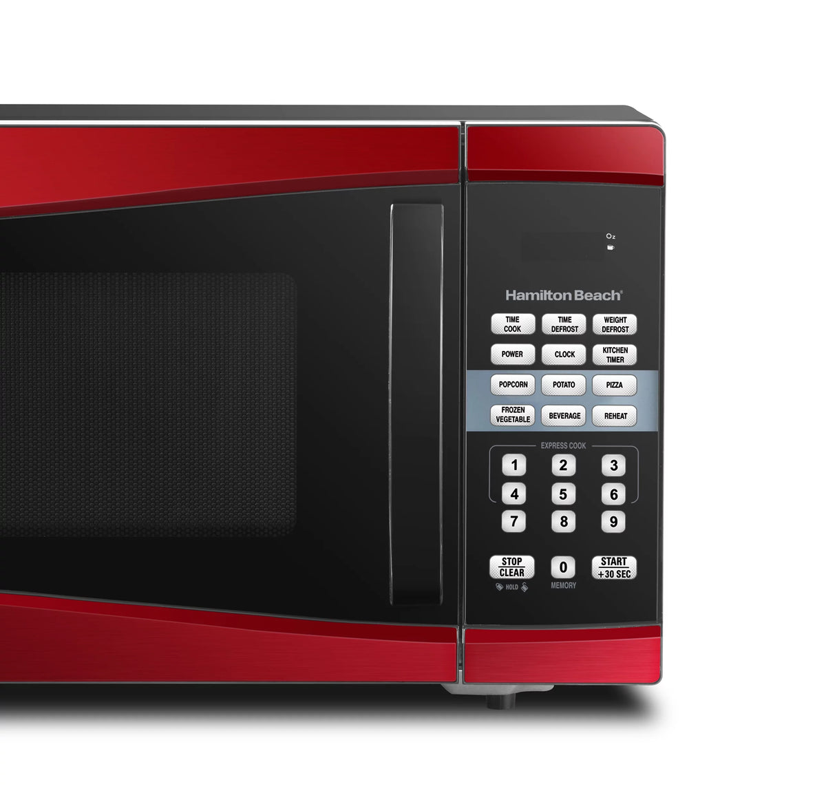 900W Red Microwave Oven N4615