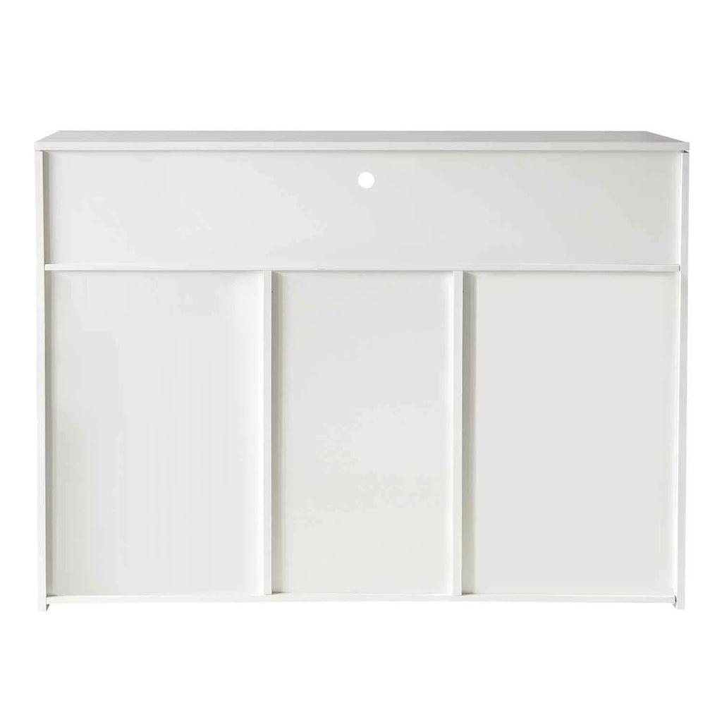 Wood Storage Cabinet with LED Light P3937