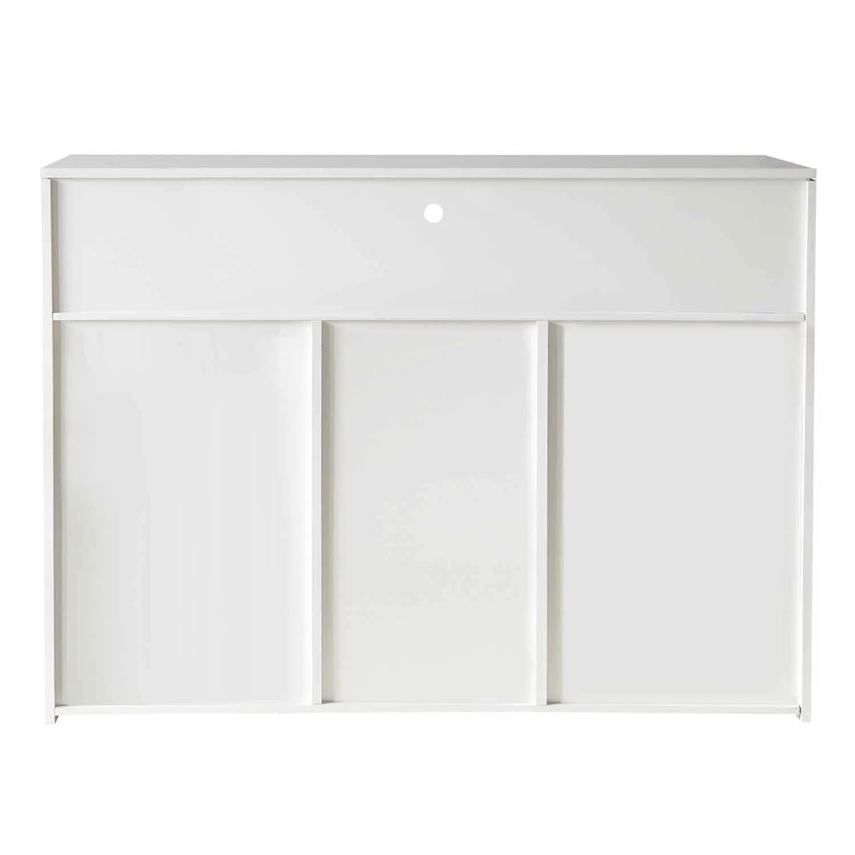 Wood Storage Cabinet with LED Light P3937