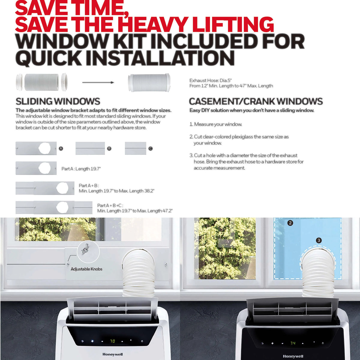Portable 14000 Btu 115V Air Conditioner with Heat Pump B377571
