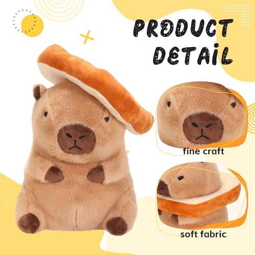 Capybara Plush with 10 Pcs Clothes & Accessories Y47335