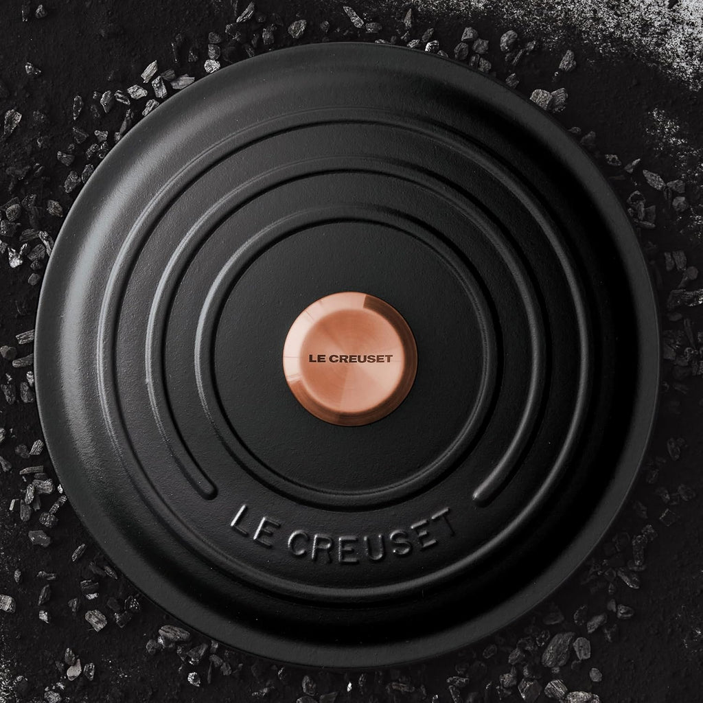 6.75-quart Round Wide Dutch Oven with Copper Knob T5355