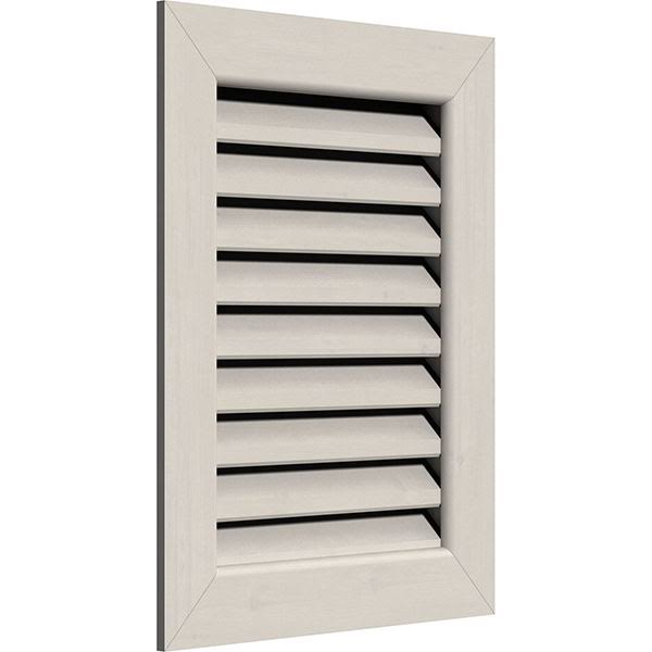 16 inch x 12 inch Primed Western Red Cedar Gable Vent Z927327