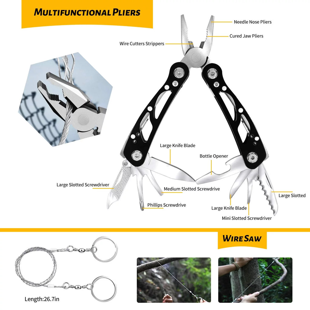 Emergency Survival Gear Kit Set L5404