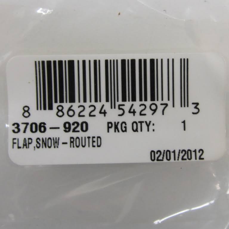Snow Flap Guard H728794