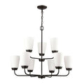 9-Light Candle Style Chandelier Oil Rubbed Bronze N65907