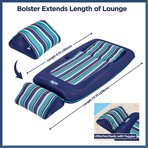 Inflatable Pool Lounge with Headrest G569