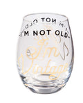 Stemless Wine Glass 17 oz N9709