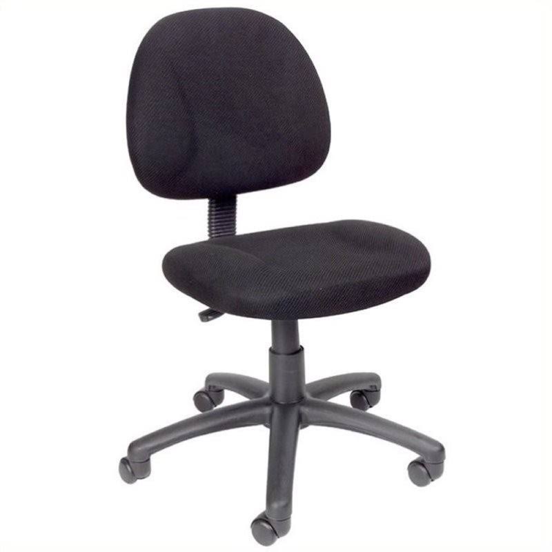 Fabric Adjustable Office Chair in Black F407038