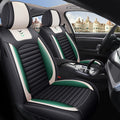 Black-Pink PU Leather Car Seat Cover 5-Seats M931377