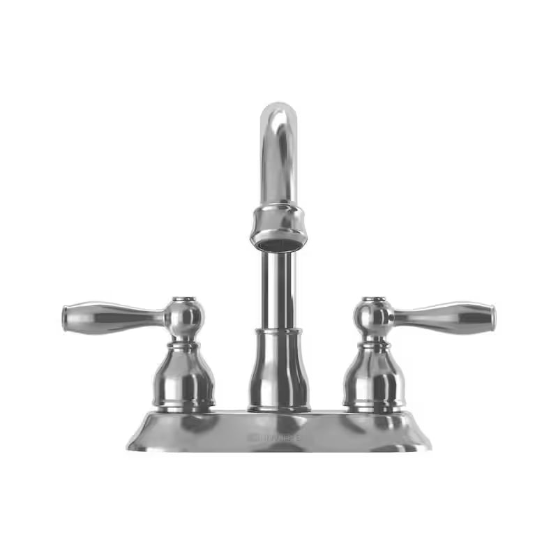 2-Handle High-Arc Bathroom Faucet in Polished Chrome B916444