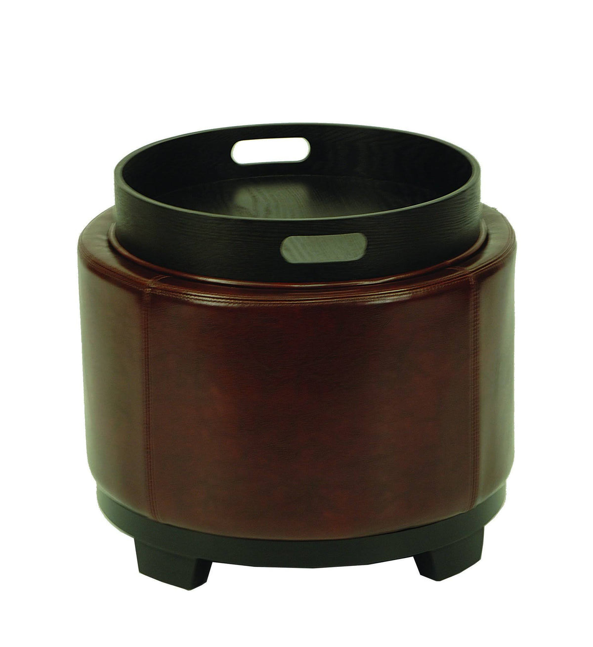 Round Storage Tray Ottoman H751