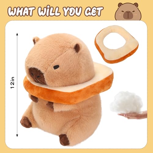 Capybara Plush with 10 Pcs Clothes & Accessories Y47335