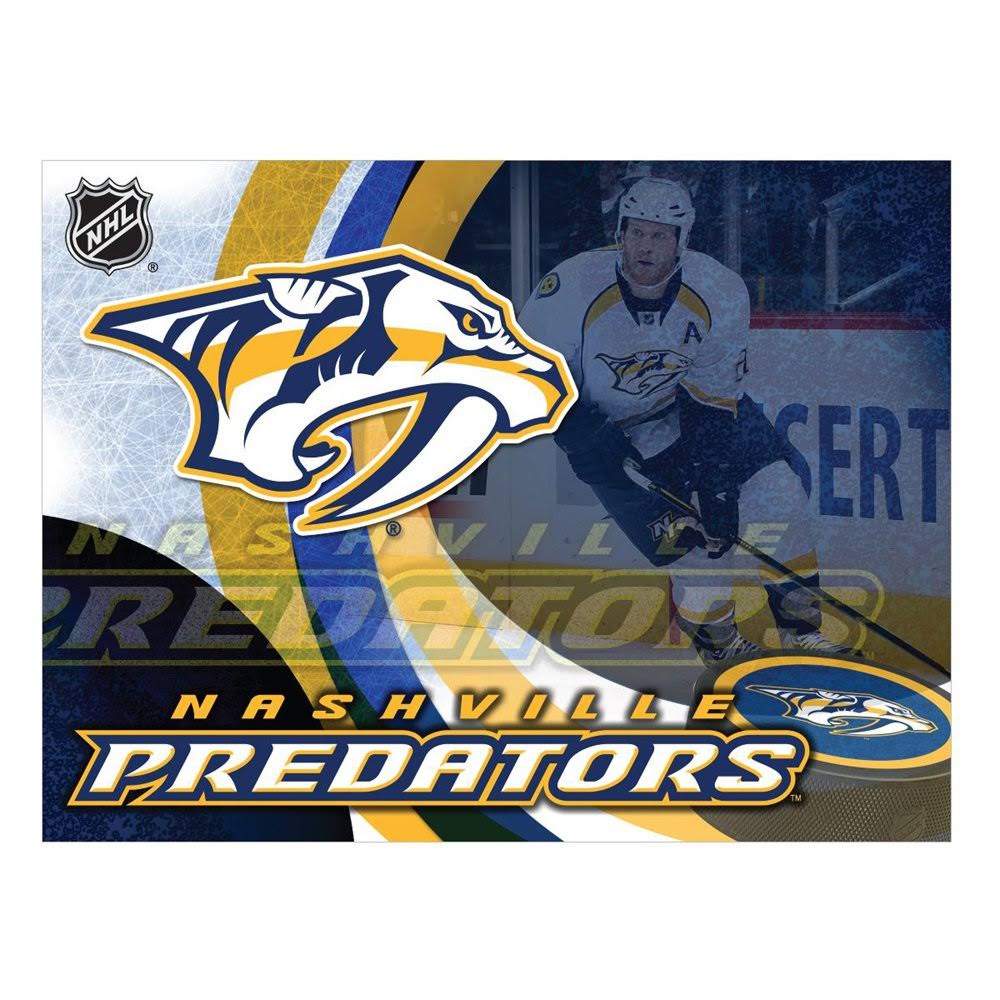 Nashville Predators Printed Canvas Bar Stool X78845