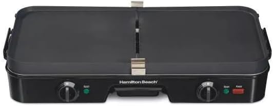 Black 3-in-1 Grill Griddle G9301
