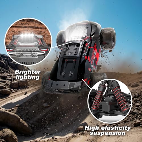 1:18 Scale 4WD RC Car with 2 Rechargeable Batteries A82582