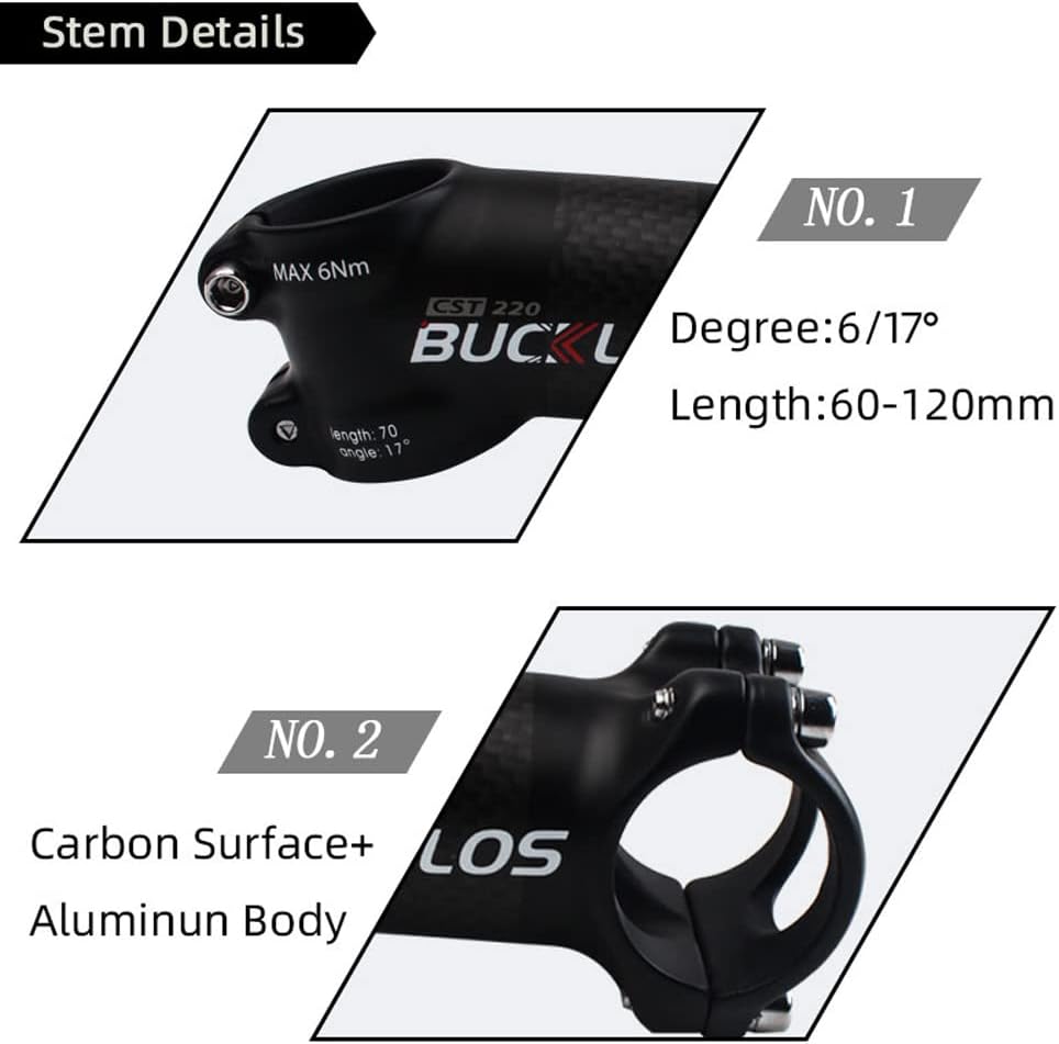 31.8mm Carbon Aluminum Bike Stem J39264