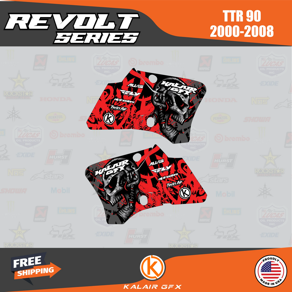 GFX Graphics Kit for Yamaha TTR90 S870