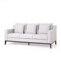 Light Gray Fabric 3 Seater Sofa S86422