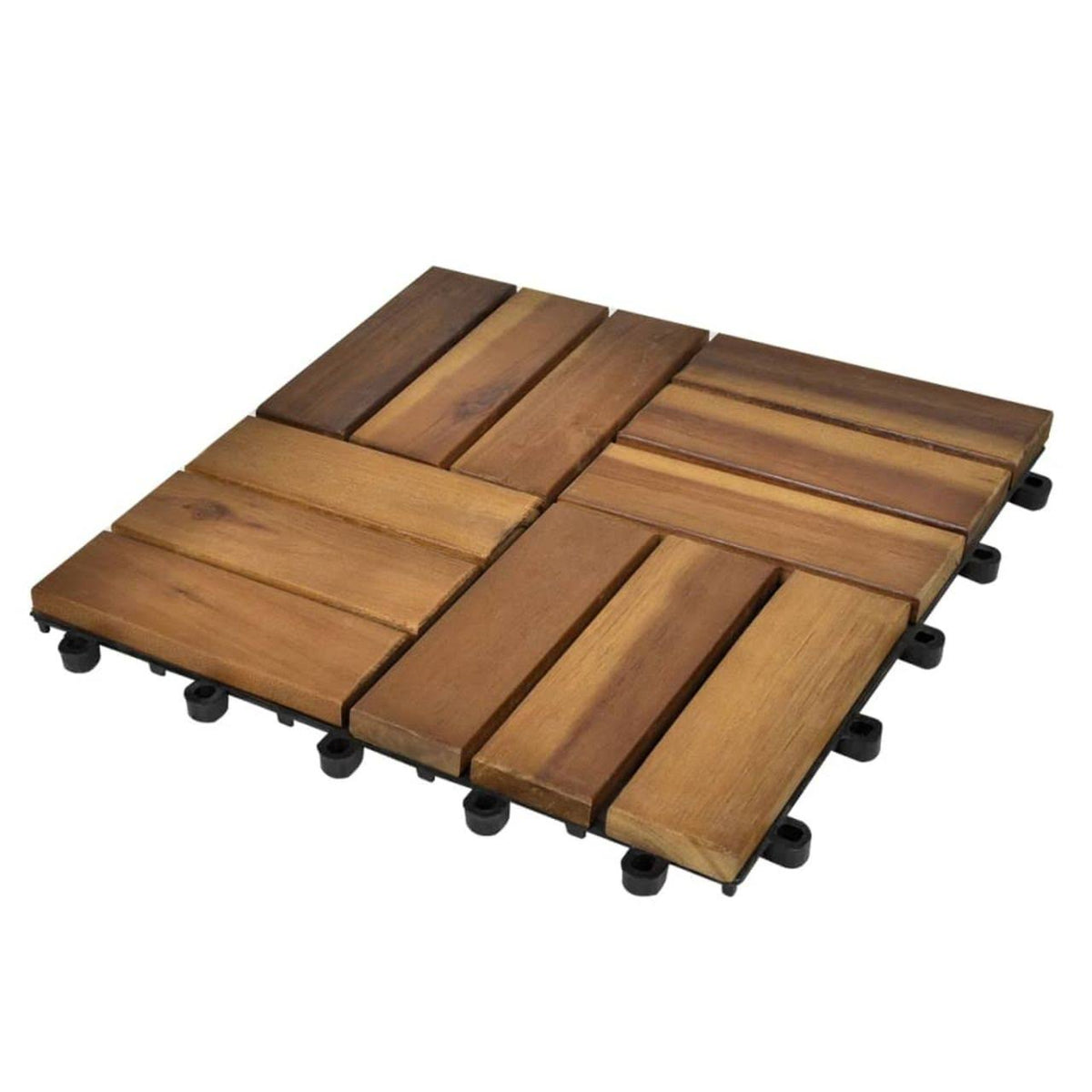 Acacia Decking Tiles Set of 30 C1418