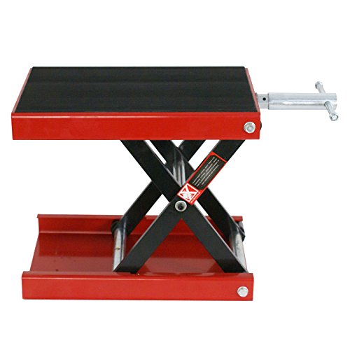 1100 LB Wide Deck Motorcycle Scissor Lift Jack Stand K311