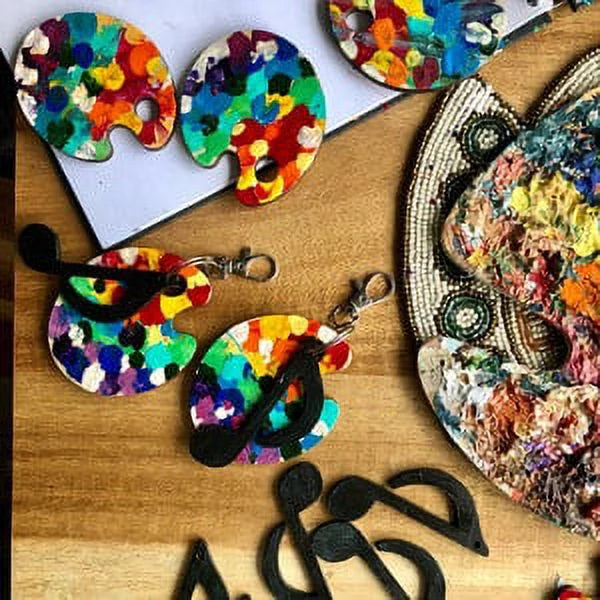 Unfinished Wood Artist Paint Palette C69578