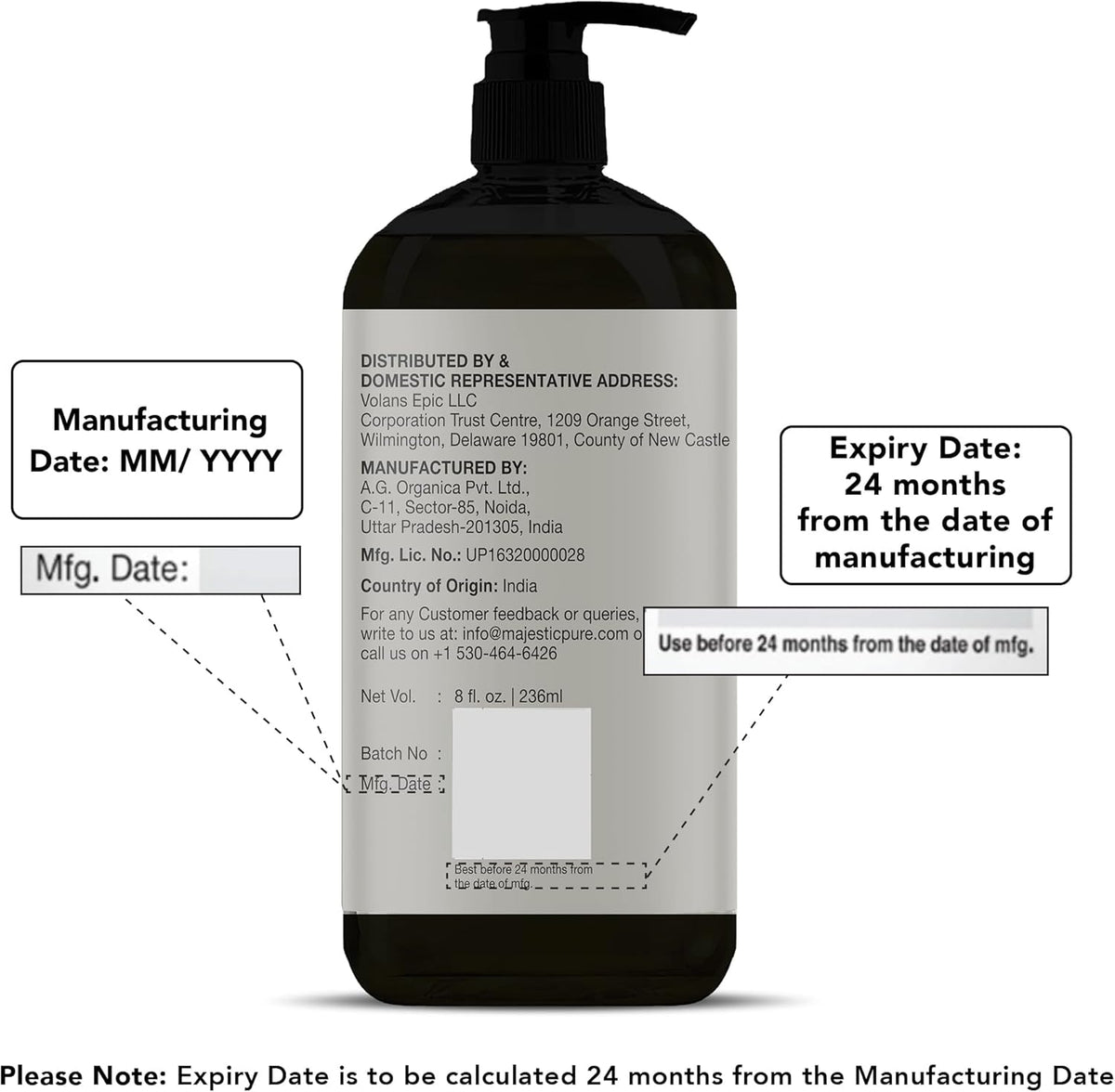 100% Pure Cold-Pressed Avocado Oil, 16 fl oz S5517