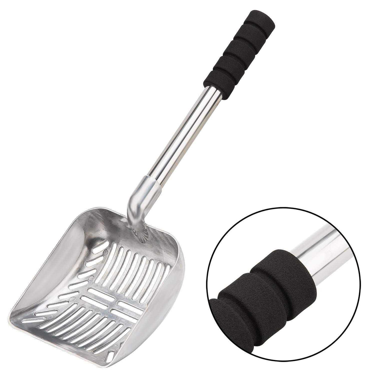 Stainless Steel Non-Stick Scoop With Long Handle A731