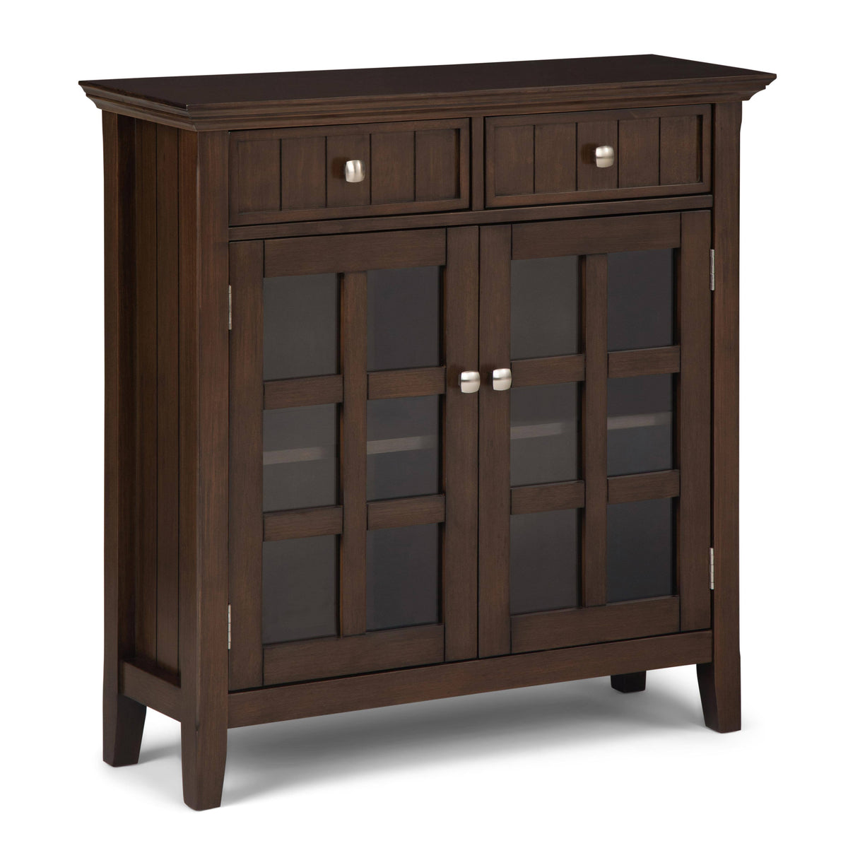 Solid Wood Entryway Storage Cabinet with Drawers Q5427